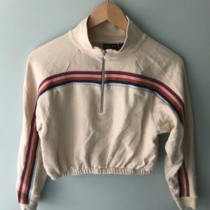 Pacsun pastel yellow sweatshirt